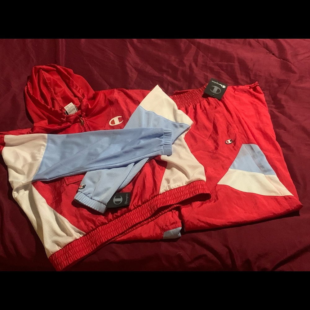 Retro Champion Windbreaker Suit